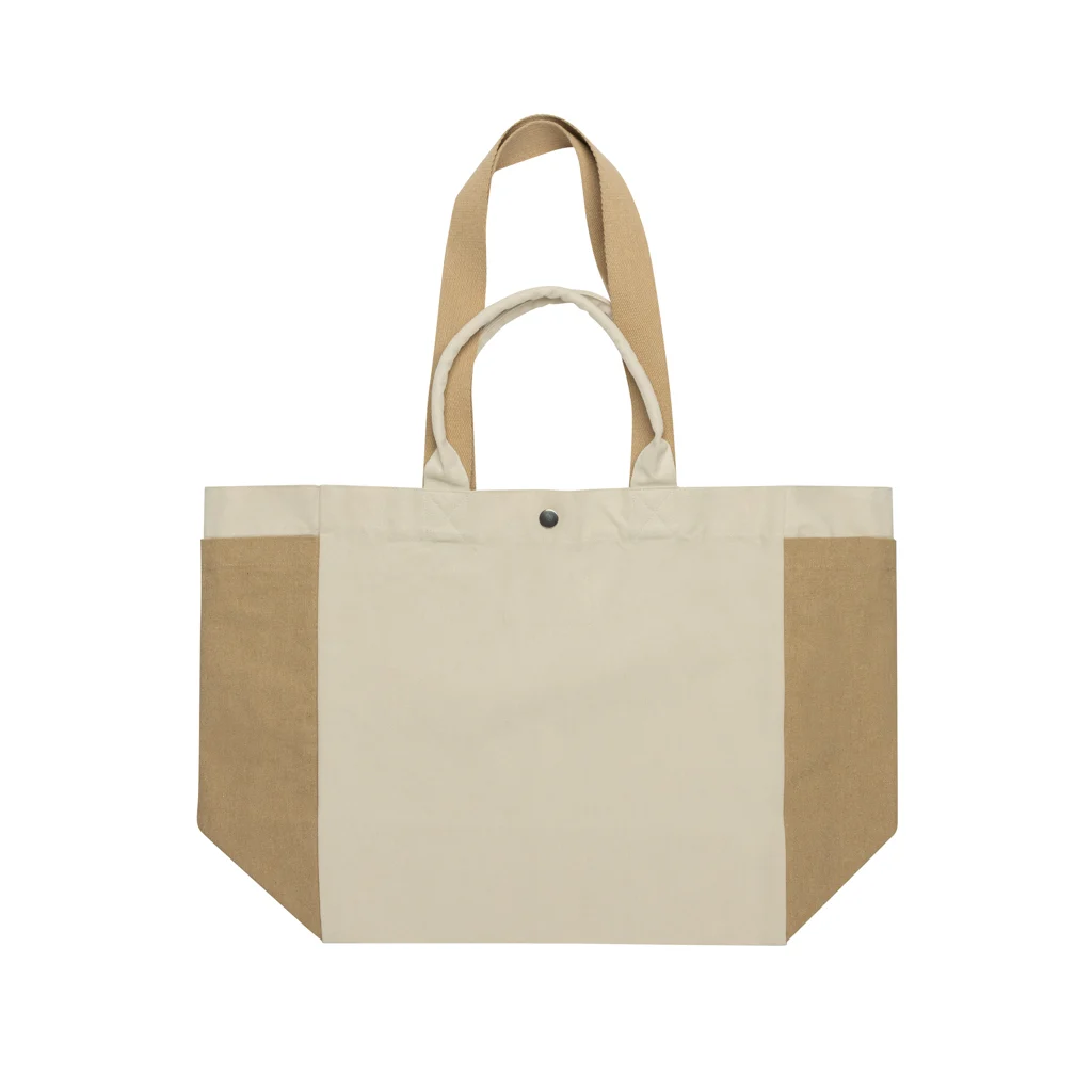 BEAU AWARE™ 400gsm recycled canvas all-round shopper