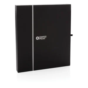 Swiss Peak deluxe A5 notitieboek en pen set