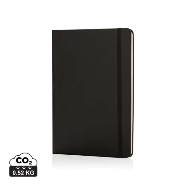 A5 hardcover notitieboek zwart