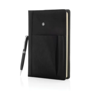 Hervulbaar notitieboek en pen set