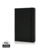 Deluxe hardcover PU A5 notitieboek zwart