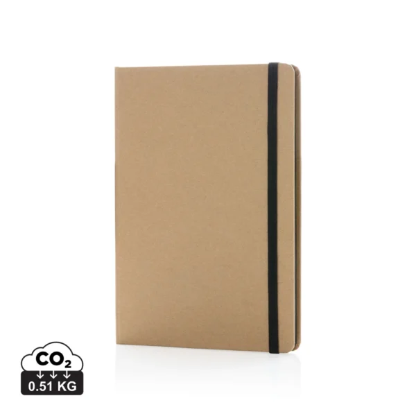 A5 kraft notitieboek zwart