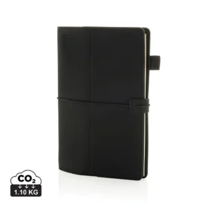 Daily Notes Binder 3-in-1 hervulbaar PU notitieboek zwart