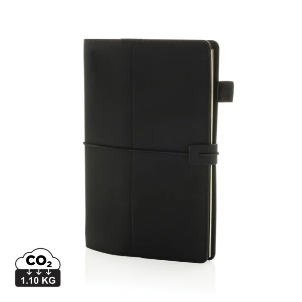 Daily Notes Binder 3-in-1 hervulbaar PU notitieboek zwart