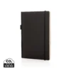 A5 deluxe kraft hardcover notitieboek zwart