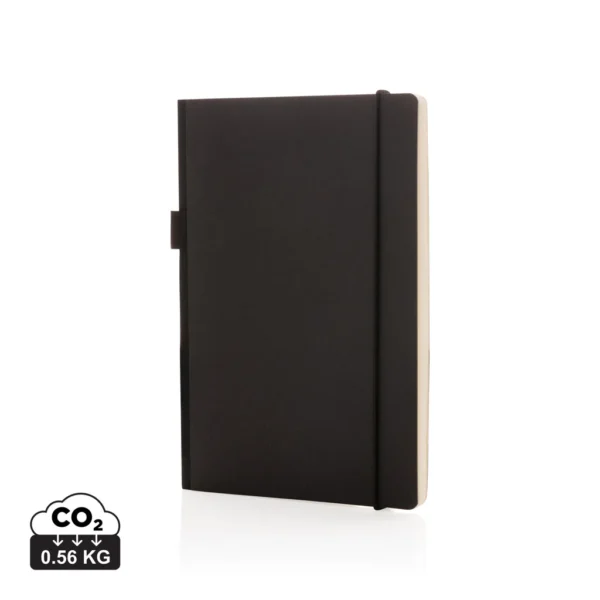 A5 deluxe kraft hardcover notitieboek zwart