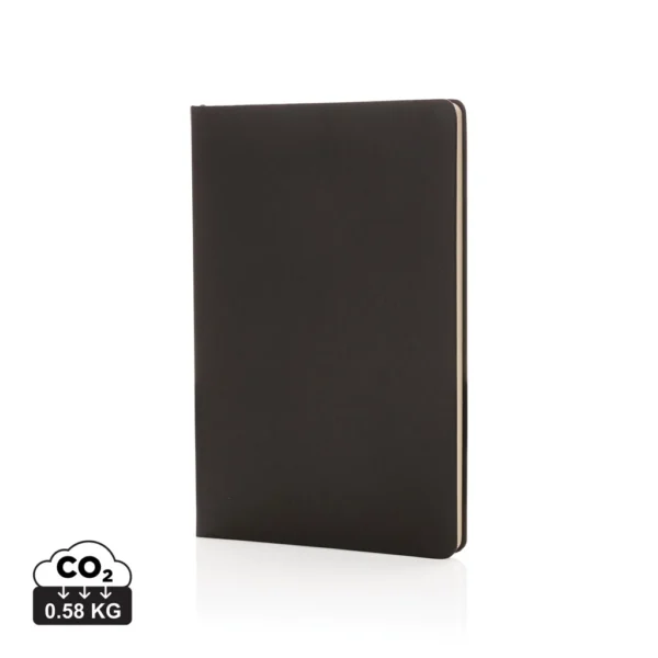 A5 hardcover notitieboek zwart