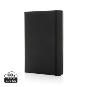 Craftstone A5 gerecycled kraft- en steenpapier notitieboek zwart