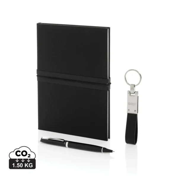 Swiss Peak RCS certified business gift set zwart