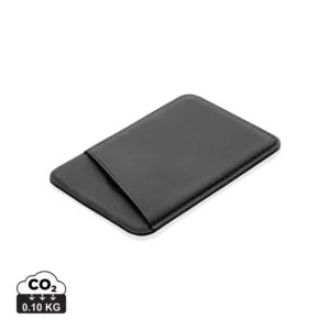 Magnetische telefoon kaarthouder zwart