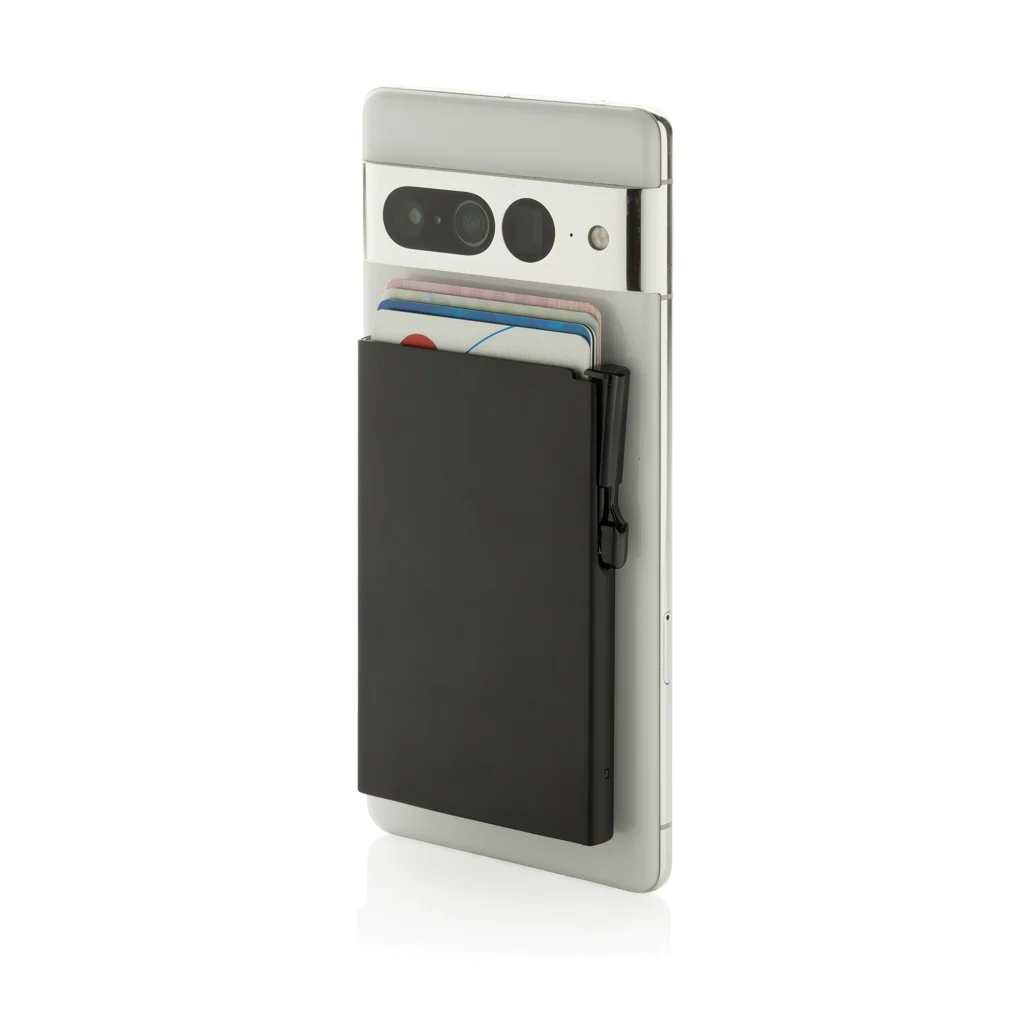 Standard aluminium RFID magnetic telefoon kaarthouder