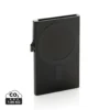 Standard aluminium RFID magnetic telefoon kaarthouder zwart