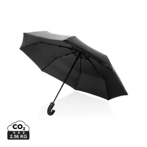 KENTO URBAN 21'' AWARE™ 190T RPET auto open-/sluitparaplu zwart