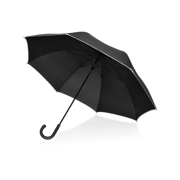 Swiss Peak OSLO 30'' AWARE™ 50UV auto open umbrella zwart