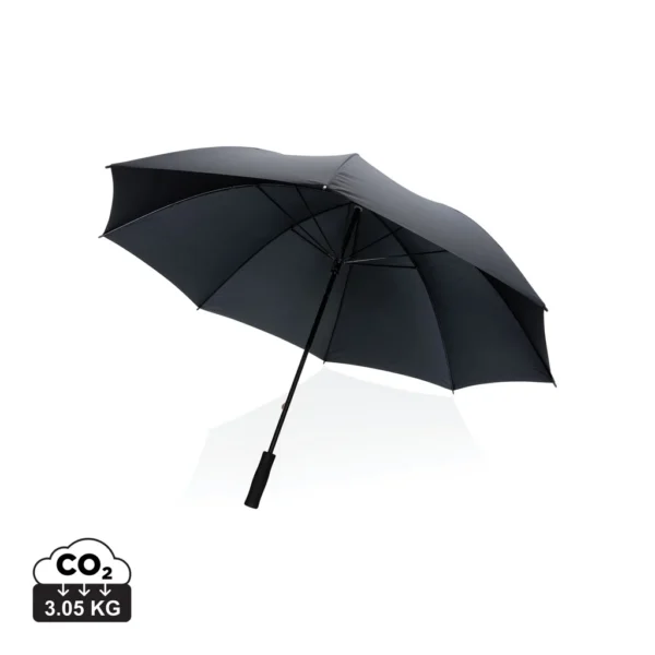 30" Impact AWARE™ RPET 190T storm proof paraplu zwart