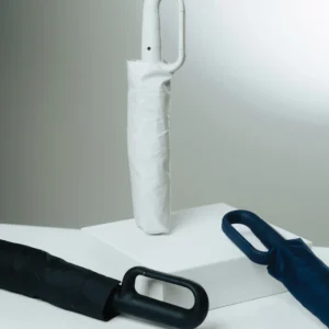 Yara 21" AWARE™ RPET paraplu in unikleur met karabijn hendel