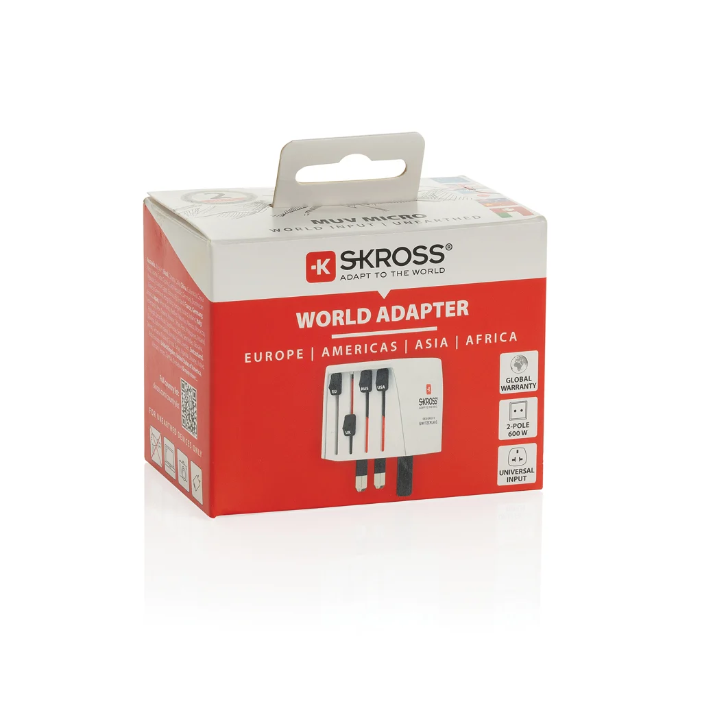 SKROSS MUV Wereldreisadapter Micro