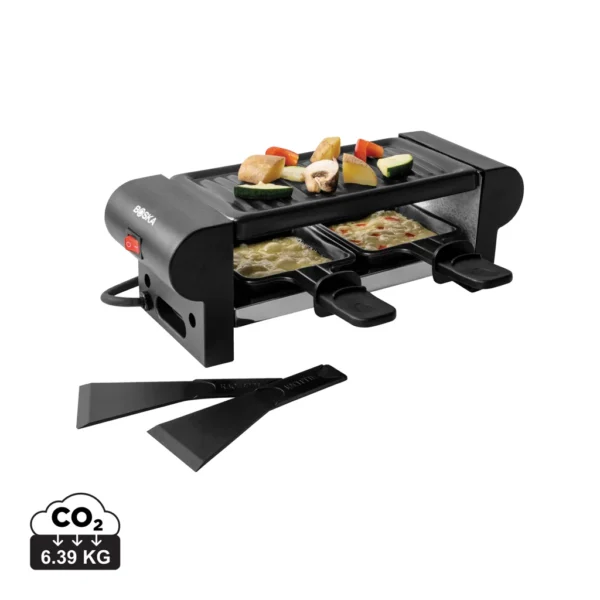 BOSKA Gourmet Raclette Mini 220 V (EU-type F) zwart