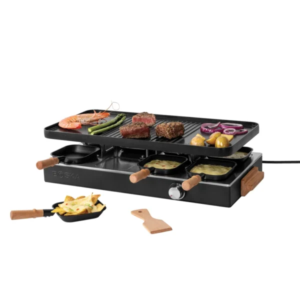 BOSKA Raclette Gourmet Party, 8 Personen (EU Type F)