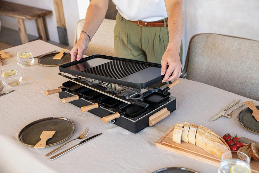 BOSKA Raclette Gourmet Party, 8 Personen (EU Type F)