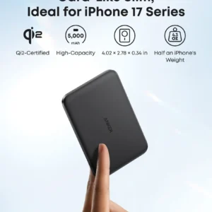 Anker Nano Wireless Power Bank 5K 15W MagGo slim Qi 2.0