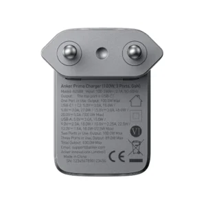 Anker Prime-oplader (100 W, 3 poorten, GaN)