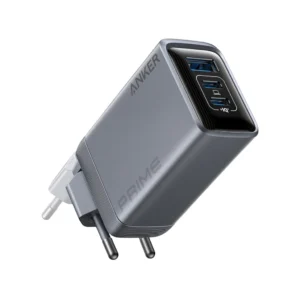 Anker Prime-oplader (100 W, 3 poorten, GaN) grijs