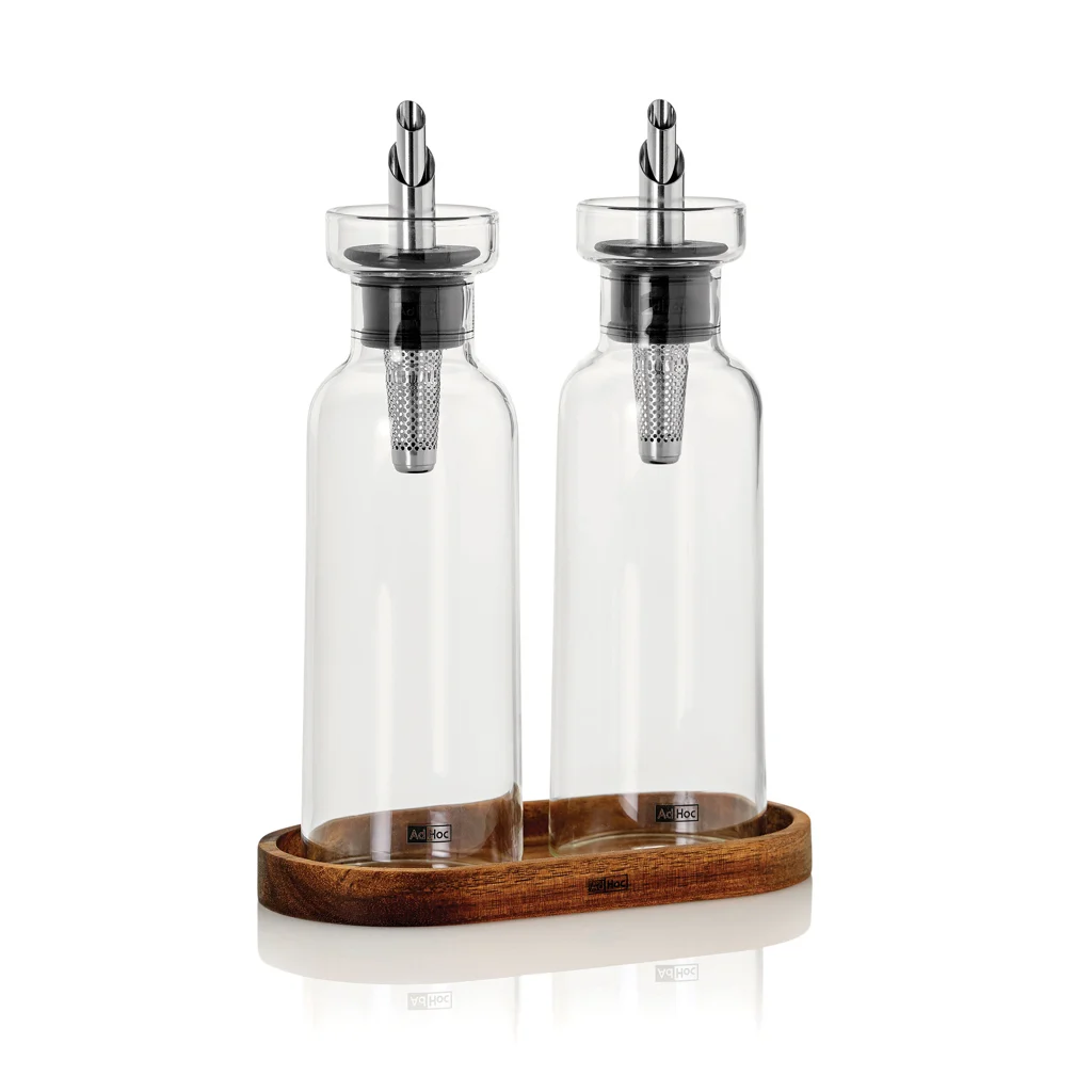 AdHoc Menage AromaPour-set met olie- en azijnschenker, 300 m
