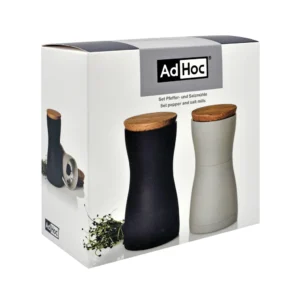 AdHoc Twin zout- en pepermolen set