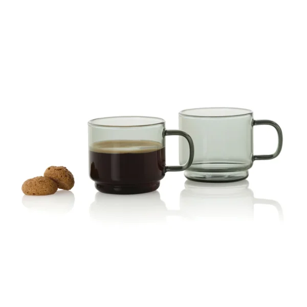 AdHoc Impact espressokopjes 70 ml, set van 2 stuks