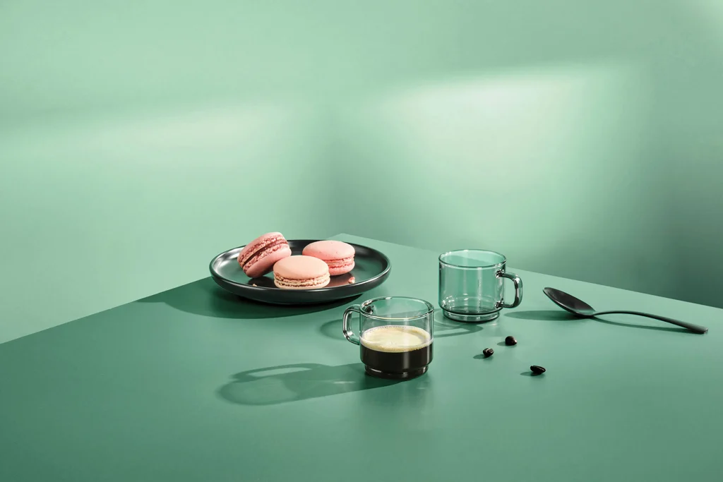 AdHoc Impact espressokopjes 70 ml, set van 2 stuks