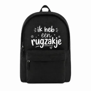 Rugtas Ik heb een rugzakje