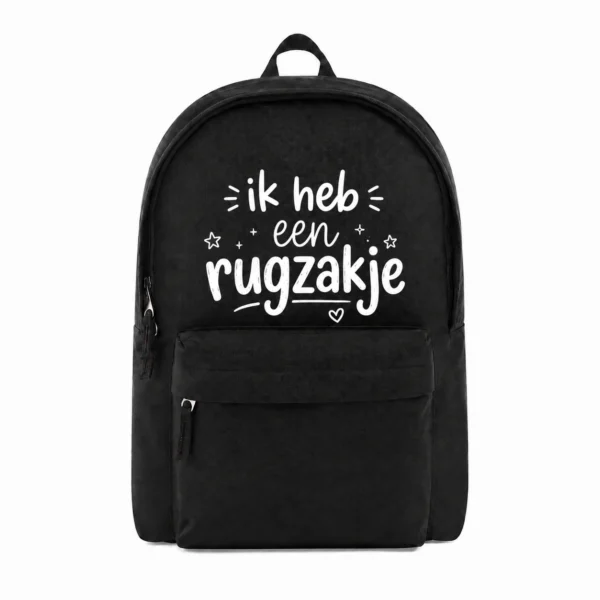 Rugtas Ik heb een rugzakje