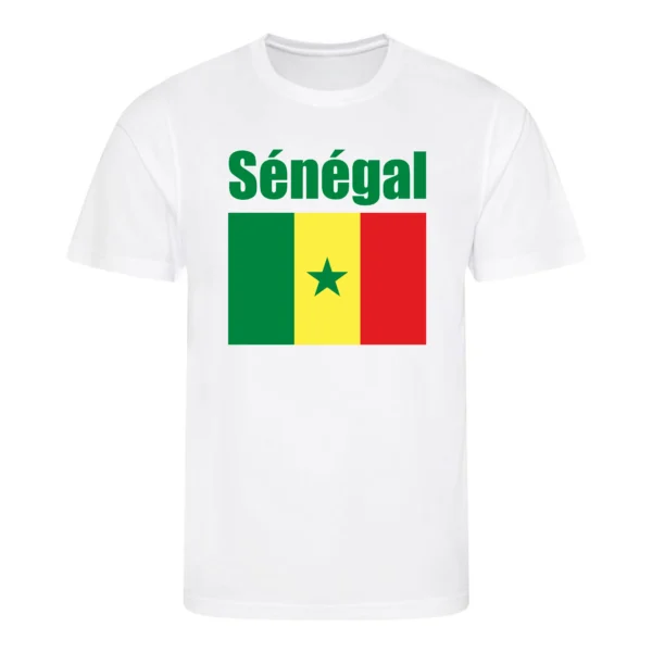 T-shirt WK - Senegal - Wereldkampioenschap voetbal
