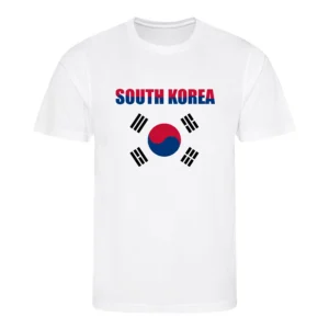 T-shirt WK - South Korea - Wereldkampioenschap voetbal