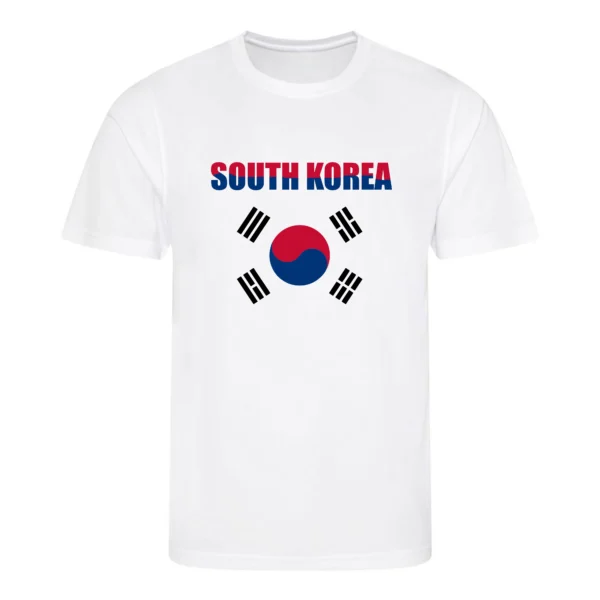 T-shirt WK - South Korea - Wereldkampioenschap voetbal