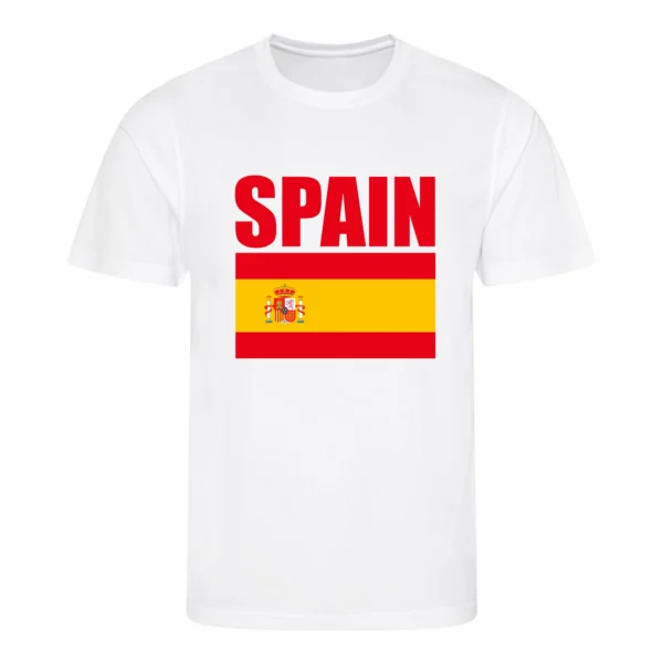 T-shirt WK - Spanje - Spain - Espana - Wereldkampioenschap voetbal