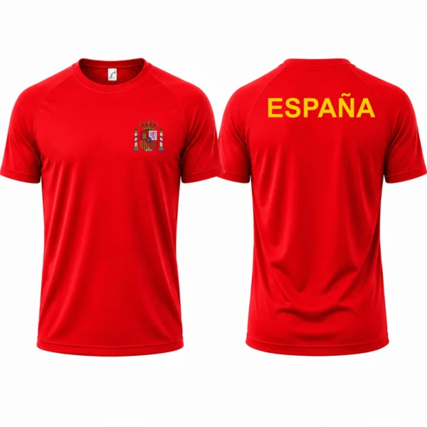 T-shirt Spanje - Spain - Espana - Voetbalshirt