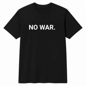 T-shirt NO WAR