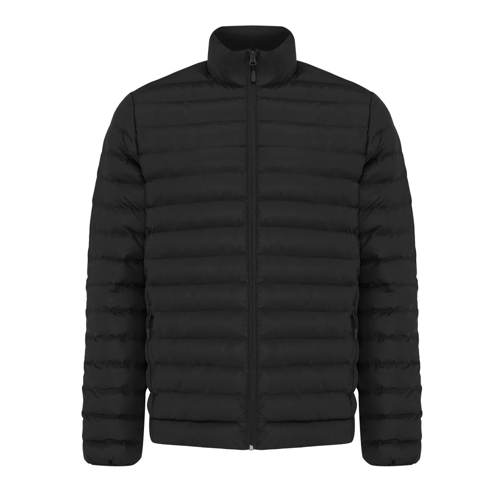 IQONIQ Maiko heren gerecycled polyester jas met voering
