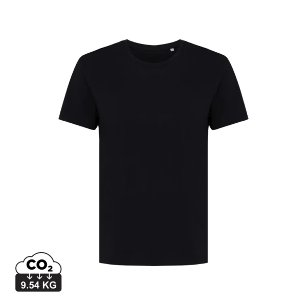 IQONIQ Yala dames lichtgewicht gerecycled katoen t-shirt zwart
