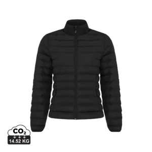 IQONIQ Maiko dames gerecycled polyester jas met voering zwart