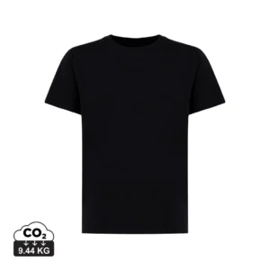 IQONIQ Koli kids lichtgewicht gerecycled katoen t-shirt zwart