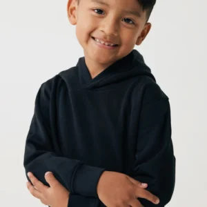 IQONIQ Yengo kids recycled katoen hoodie met steekzakken