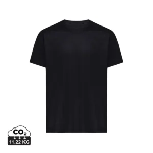 IQONIQ Tikal gerecycled polyester sneldrogend sport t-shirt zwart
