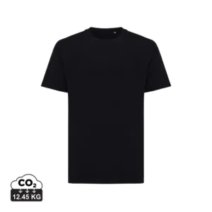 IQONIQ Kakadu relaxed gerecycled katoen t-shirt zwart
