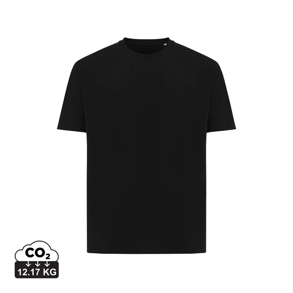 IQONIQ Teide gerecycled katoen t-shirt zwart