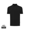 IQONIQ Yosemite gerecycled katoen pique polo zwart