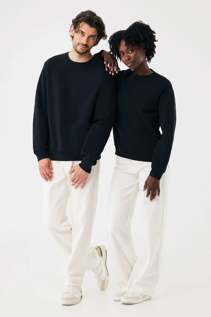 IQONIQ Torla crew neck van gerecycled katoen