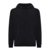 IQONIQ Trivor gerecycled polyester fleece hoodie zwart